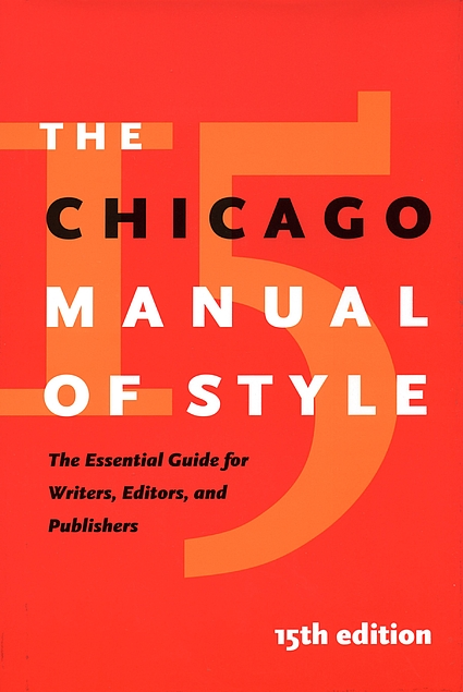 The Chicago Manual of Style